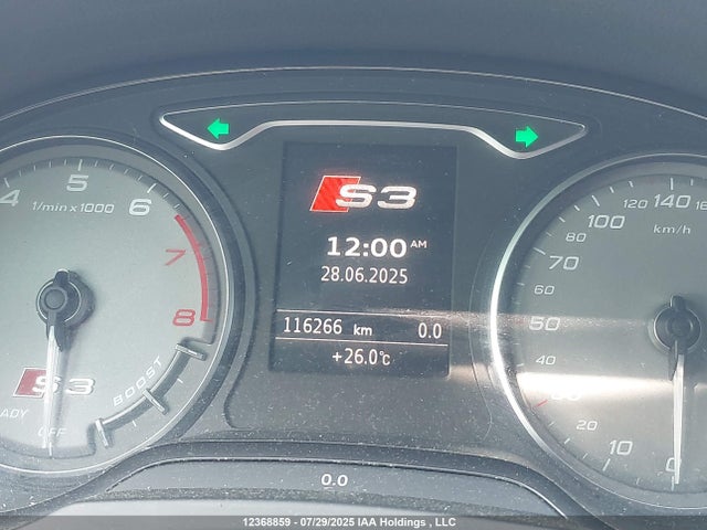 WAUB1GFF8G1090607 Audi S3
