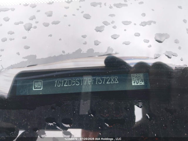 1G1ZD5ST7PF137288 Chevrolet lfv
