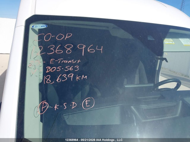 Продажа на аукционе авто 2023 Ford E-transit-350 Cargo, vin: 1FTBW9CK9PKB05563, номер лота: 12368964