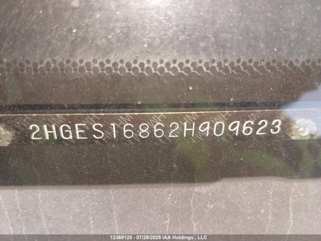 Продажа на аукционе авто 2002 Honda Civic Lx-g, vin: 2HGES16862H909623, номер лота: 12369125