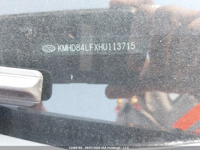 KMHD84LFXHU113715 Hyundai 2017
