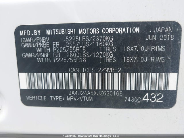 JA4J24A5XJZ620166 Mitsubishi s61 - y61