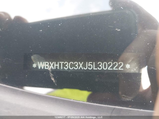 WBXHT3C3XJ5L30222 BMW X1
