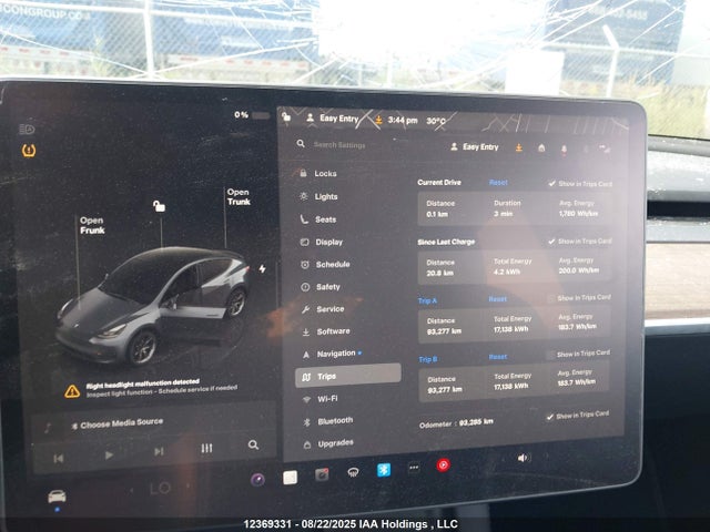 7SAYGDEF3PF586369 Tesla Model Y
