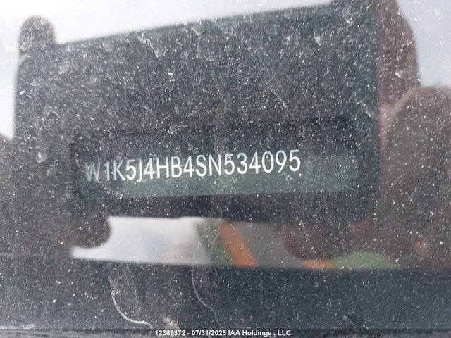 W1K5J4HB4SN534095 Mercedes-Benz m260