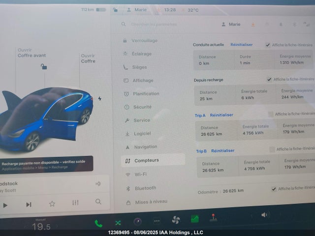 5YJ3E1EA9KF423248 Tesla 2019