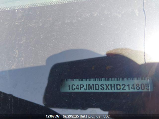 1C4PJMDSXHD214805 Jeep 2017