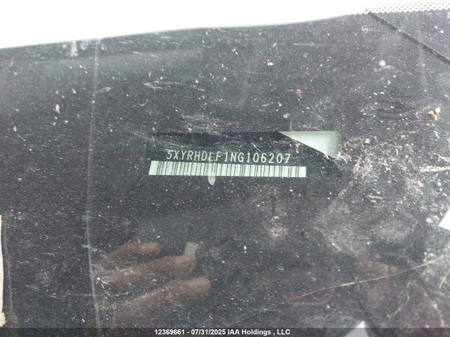 5XYRHDLF1NG106207 KIA t-gdi theta-iii