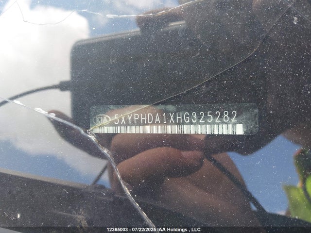5XYPHDA1XHG325282 KIA Sorento