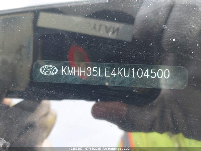 KMHH35LE4KU104500 Hyundai gdi nu