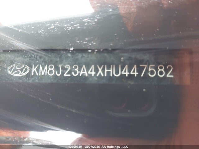 KM8J23A4XHU447582 Hyundai gdi nu