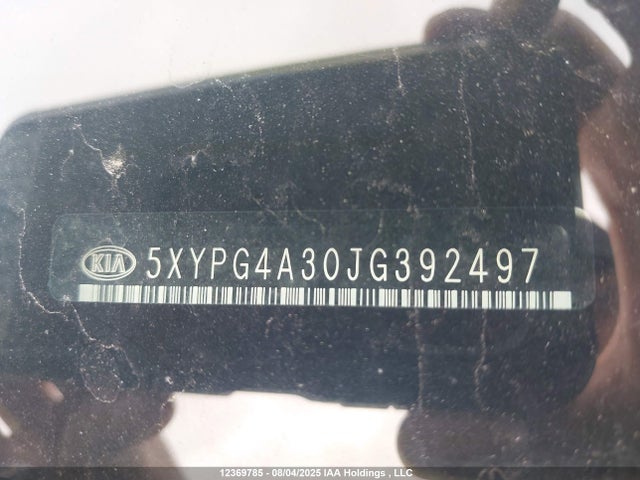 5XYPG4A30JG392497 KIA gdi theta-ii
