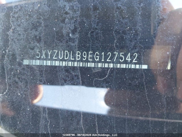 5XYZUDLB9EG127542 Hyundai gdi theta