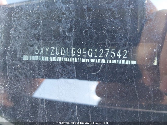 5XYZUDLB9EG127542 Hyundai gdi theta