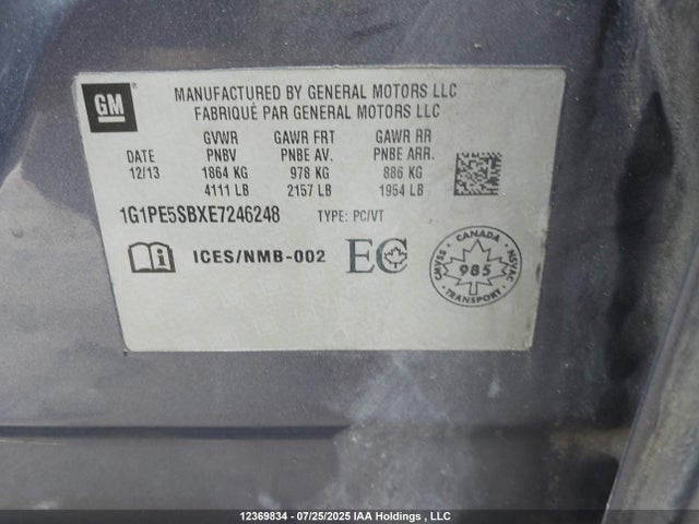 1G1PE5SBXE7246248 Chevrolet LUV