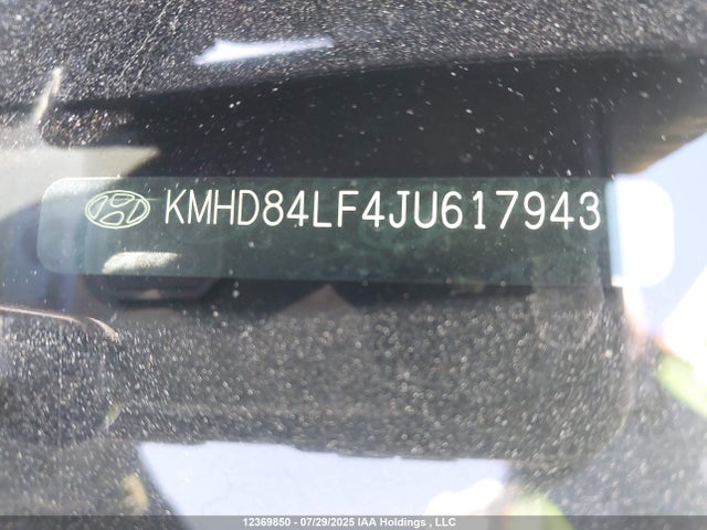 KMHD84LF4JU617943 Hyundai mpi nu
