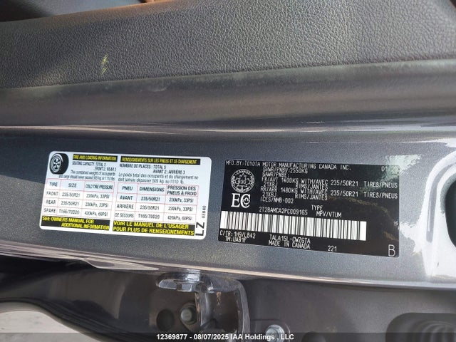 Lexus t24a-fts 2023 2T2BAMCA2PC009165 Image 19