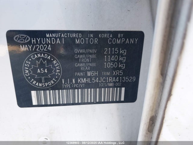 KMHL54JC1RA413529 Hyundai t-gdi theta iii