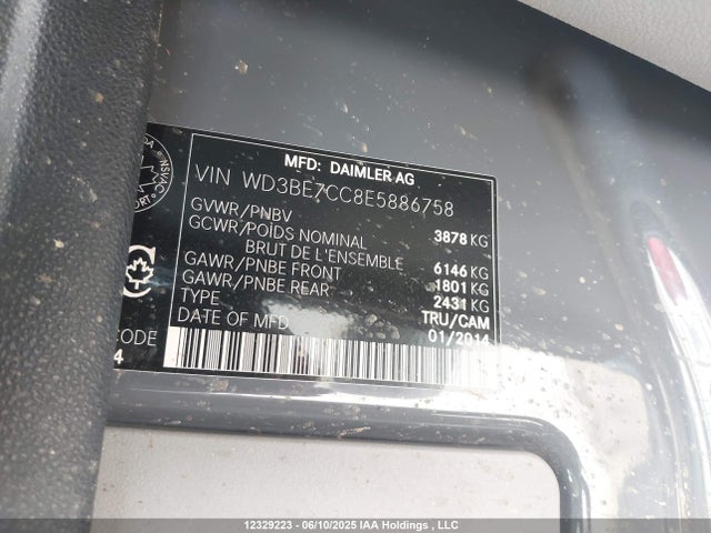 WD3BE7CC8E5886758 Mercedes-Benz Mg5+mh3 (epa/13)