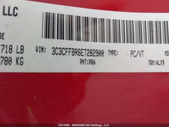 Fiat 500 2014 3C3CFFBR6ET282900 Image 9