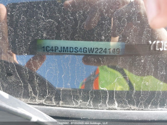 1C4PJMDS4GW224149 Jeep Cherokee