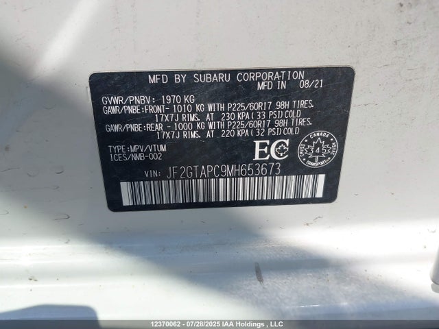 JF2GTAPC9MH653673 Subaru na