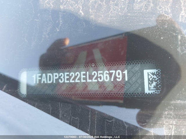 1FADP3E22EL256791 Ford 2014