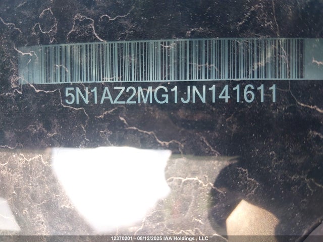 5N1AZ2MG1JN141611 Nissan Murano