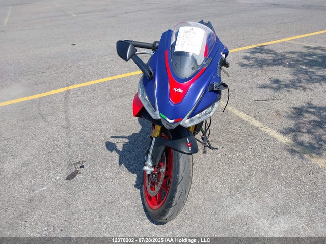 2021 Aprilia Rs 660 მანქანა იყიდება აუქციონზე, vin: ZD4KSUA06MS000222, აუქციონის ნომერი: 12370202