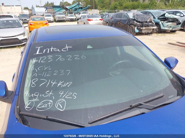 Продажа на аукционе авто 2016 Honda Civic Ex, vin: 2HGFC1F47GH112237, номер лота: 12370226