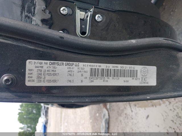 3C4PDCCG5FT532725 Dodge 2015