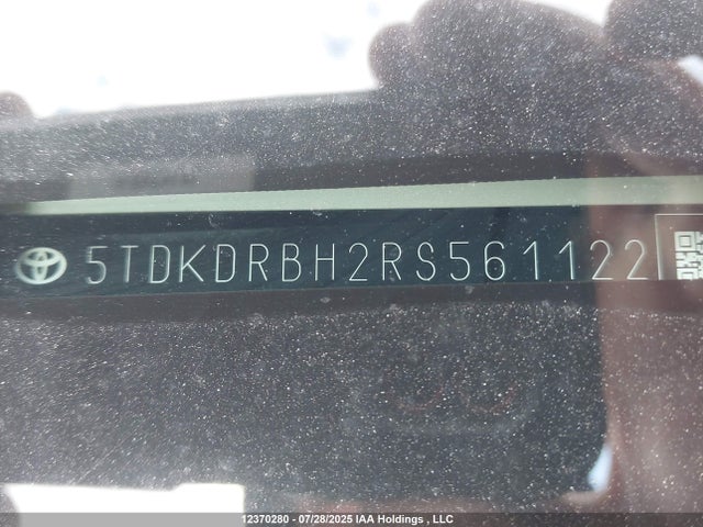 Toyota t24a-fts 2024 5TDKDRBH2RS561122 Image 9