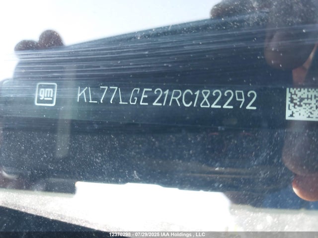 KL77LGE21RC182292 Chevrolet lih