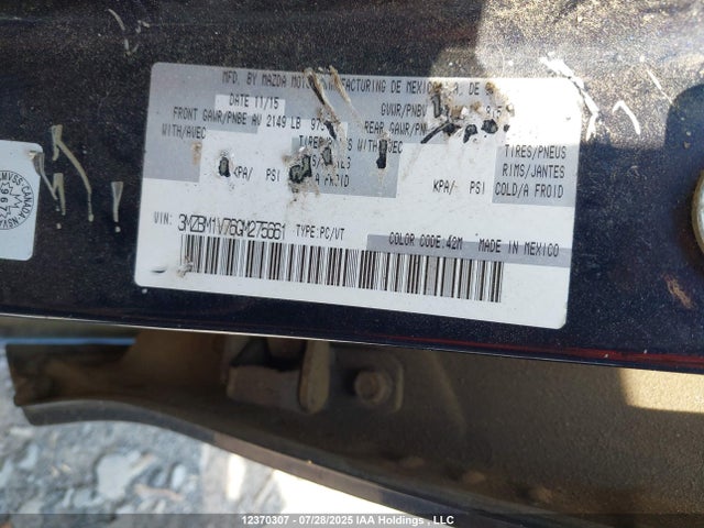 3MZBM1V76GM275661 Mazda pe