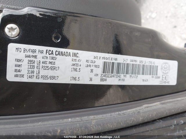 2C4RDGEG6HR735481 Dodge Grand Caravan