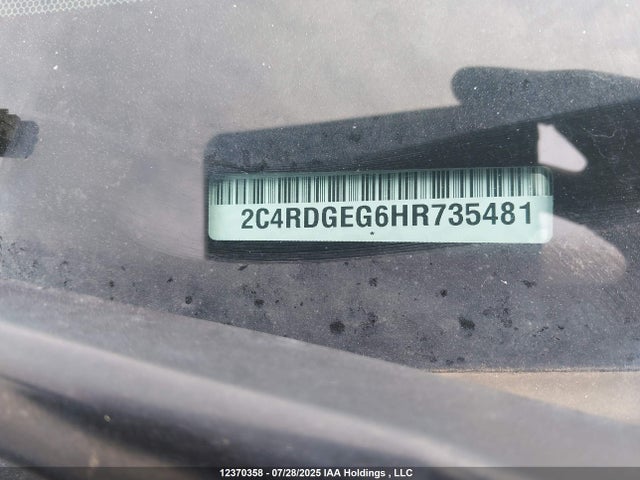 2C4RDGEG6HR735481 Dodge Grand Caravan