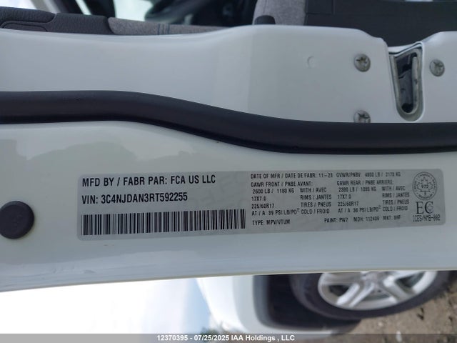 Jeep 2024 2024 3C4NJDAN3RT592255 Image 9
