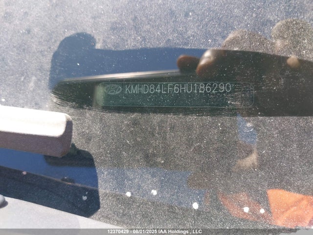 KMHD84LF6HU186290 Hyundai 2017