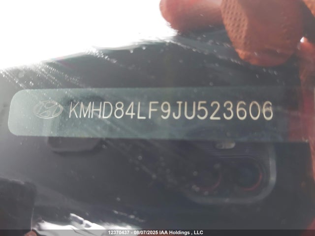 KMHD84LF9JU523606 Hyundai mpi nu