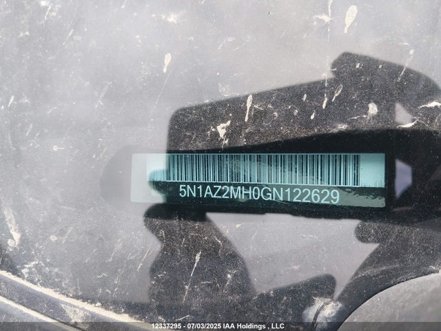 5N1AZ2MH0GN122629 Nissan 2016
