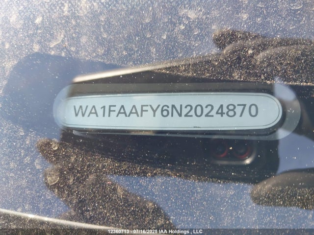 WA1FAAFY6N2024870 Audi 45 tfsi