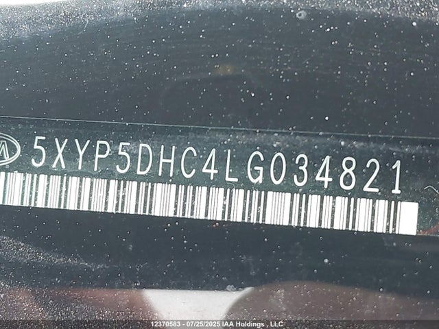 5XYP5DHC4LG034821 KIA gdi lambda-ii