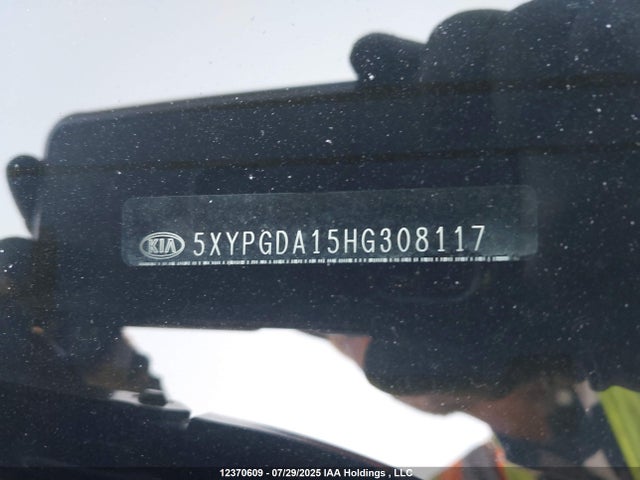 5XYPGDA15HG308117 KIA Sorento
