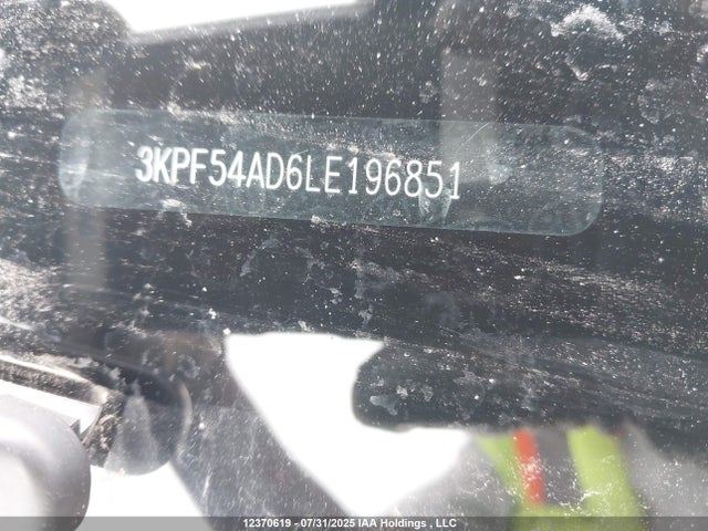 3KPF54AD6LE196851 KIA mpi nu