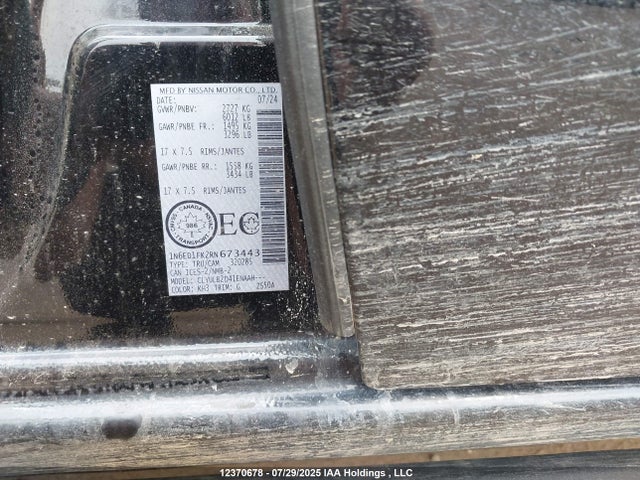 Nissan Frontier 2024 1N6ED1FK2RN673443 Image 19