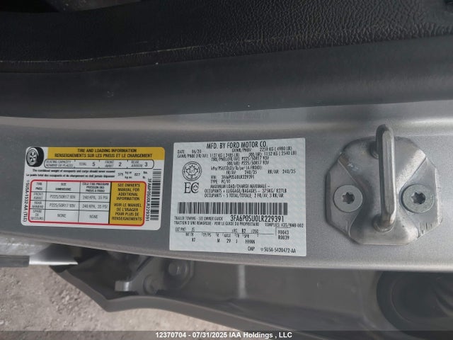 Ford 2.0l 4v atk hev 2020 3FA6P0SU0LR229391 Image 18
