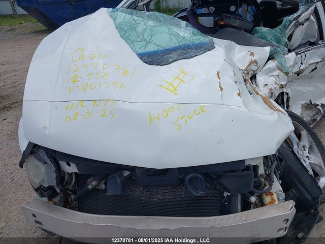 2012 Acura Tsx Premium მანქანა იყიდება აუქციონზე, vin: JH4CU2F56CC801792, აუქციონის ნომერი: 12370781