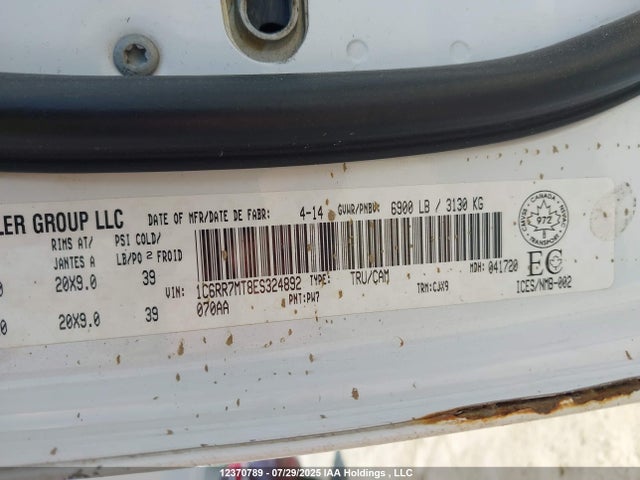 RAM 1500 2014 1C6RR7MT8ES324892 Image 9
