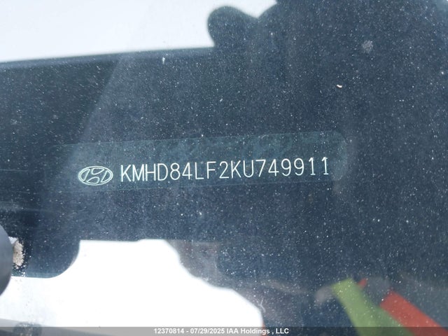 KMHD84LF2KU749911 Hyundai mpi nu