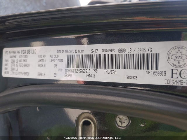 RAM 1500 2017 1C6RR7FT2HS769615 Image 19